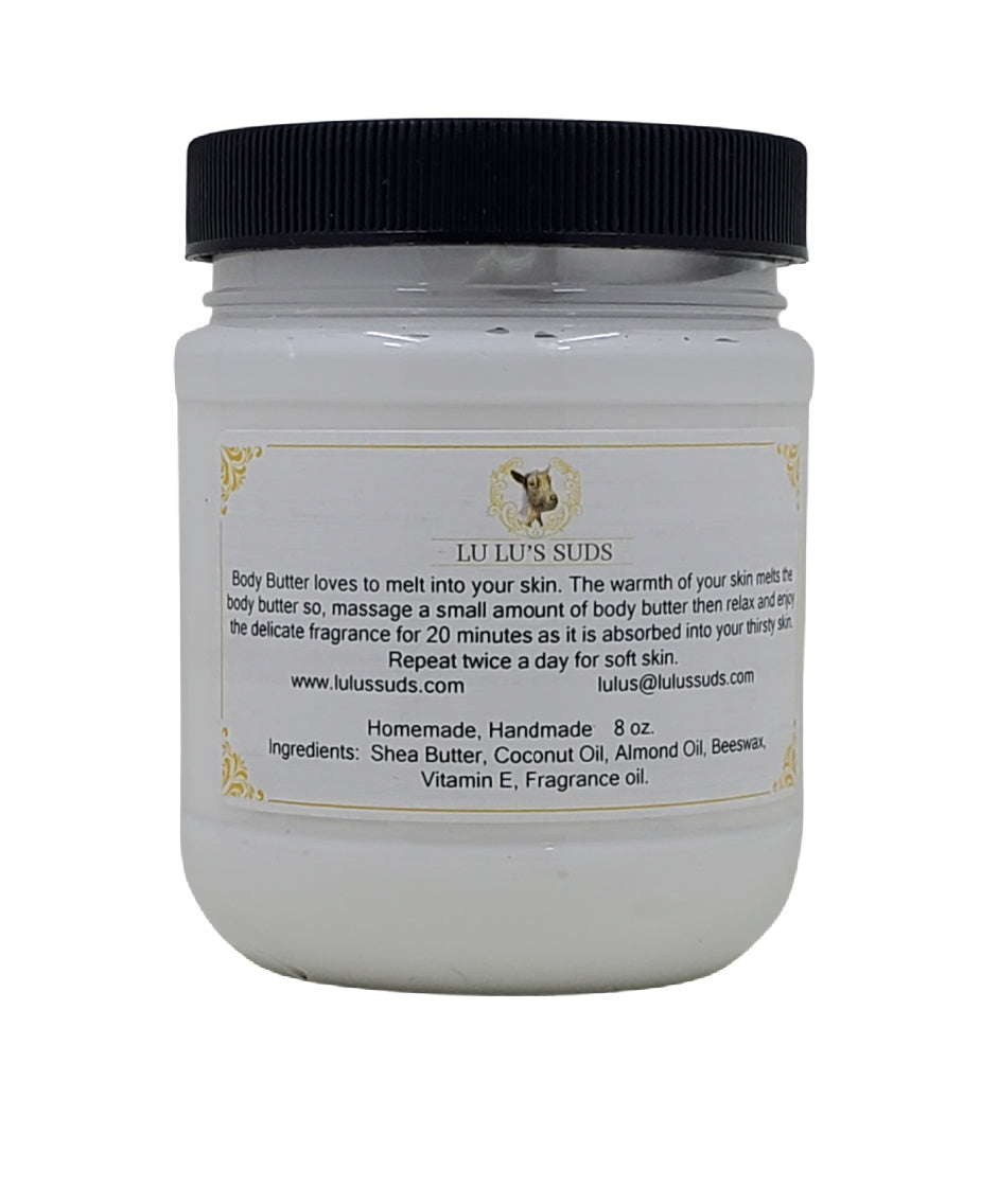 Honeysuckle Coconut Shea Body Butter 8 oz.