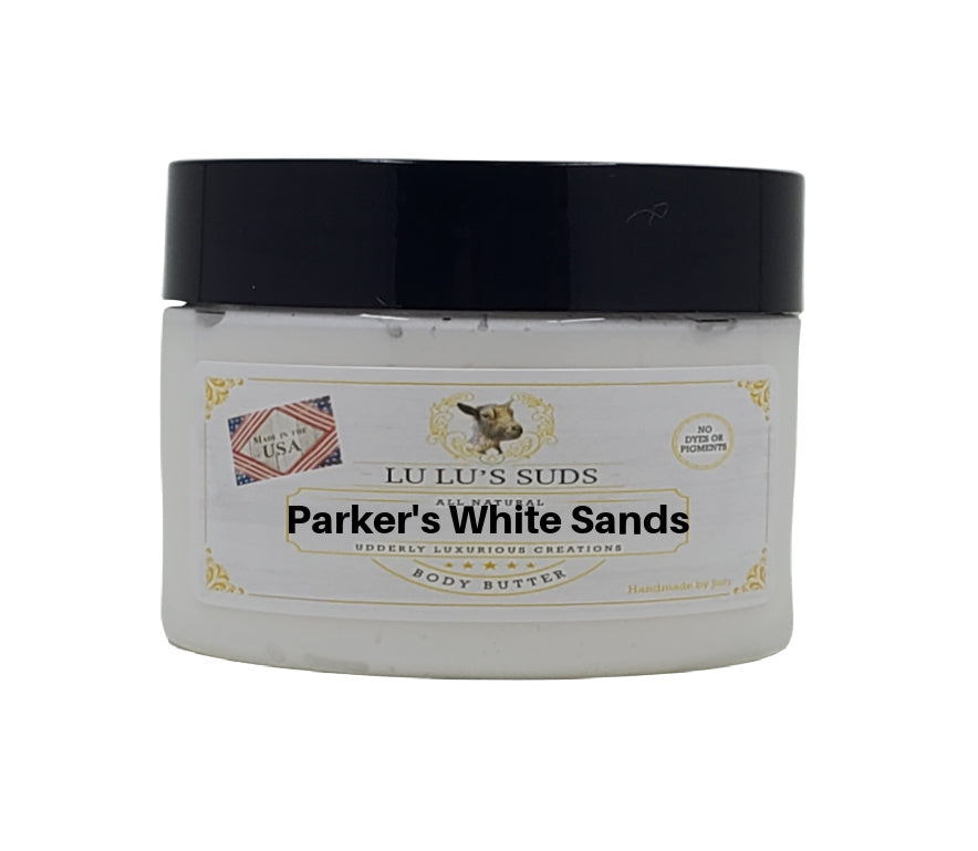 Parker's White Sands Coconut Shea Body Butter 4 oz.