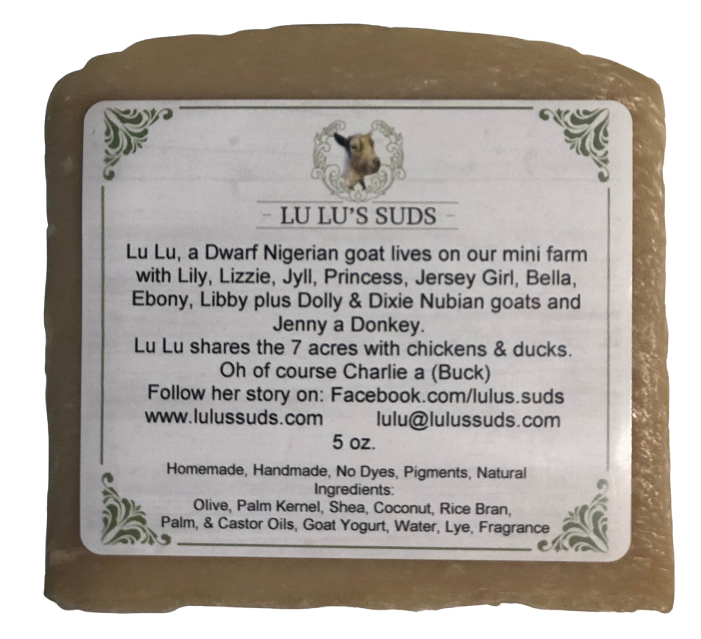 Ricky's Midnight Oasis Goat Milk Soap 5 oz.